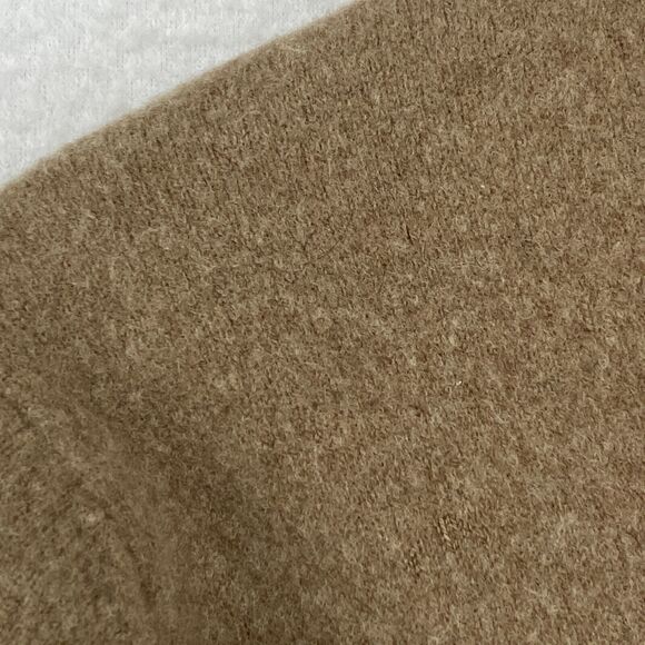 BRAEMAR Sweater Womens S Pure Lambswool Long Sleeve Pullover Brown Scotland Vtg - Picture 5 of 16